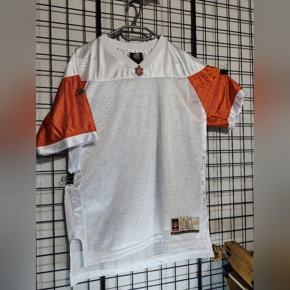 Reebok CFL White Mesh Jersey - Picture 1 of 6
